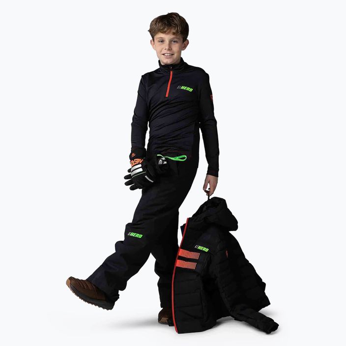 Rossignol Hero Warm Stretch Kinder-Ski-Sweatshirt schwarz 4