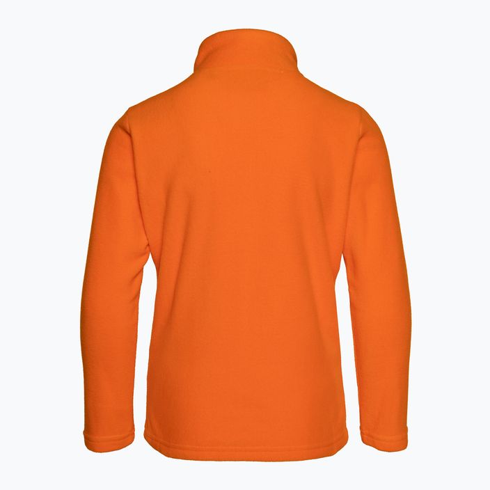 Kinder-Ski-Sweatshirt Rossignol 1/2 Zip Fleece orange 2