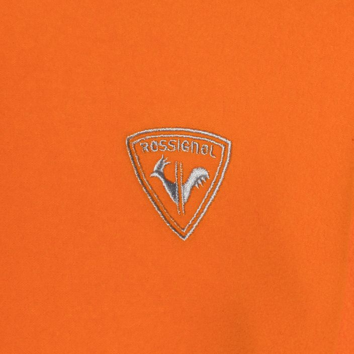 Kinder-Ski-Sweatshirt Rossignol 1/2 Zip Fleece orange 3