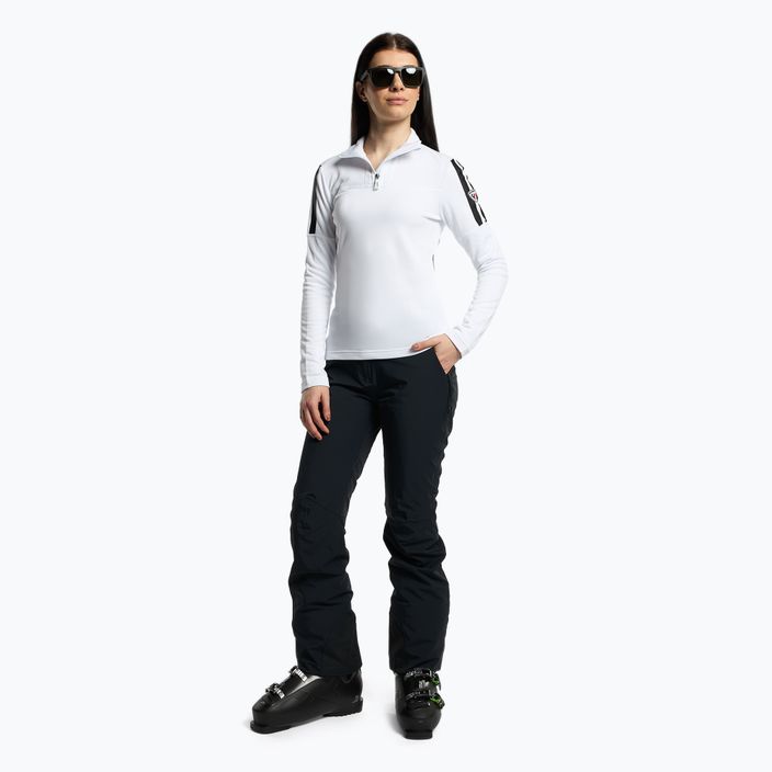 Damen-Ski-Sweatshirt Rossignol Experience 1/2 Zip white 2