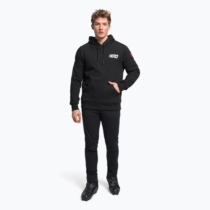 Herren-Ski-Sweatshirt Rossignol Hero Logo Sweat black 2