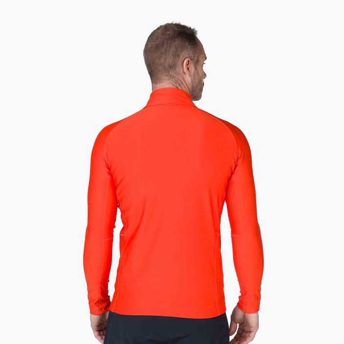 Thermo-Sweatshirt für Männer Rossignol Classique 1/2 Zip orange 2