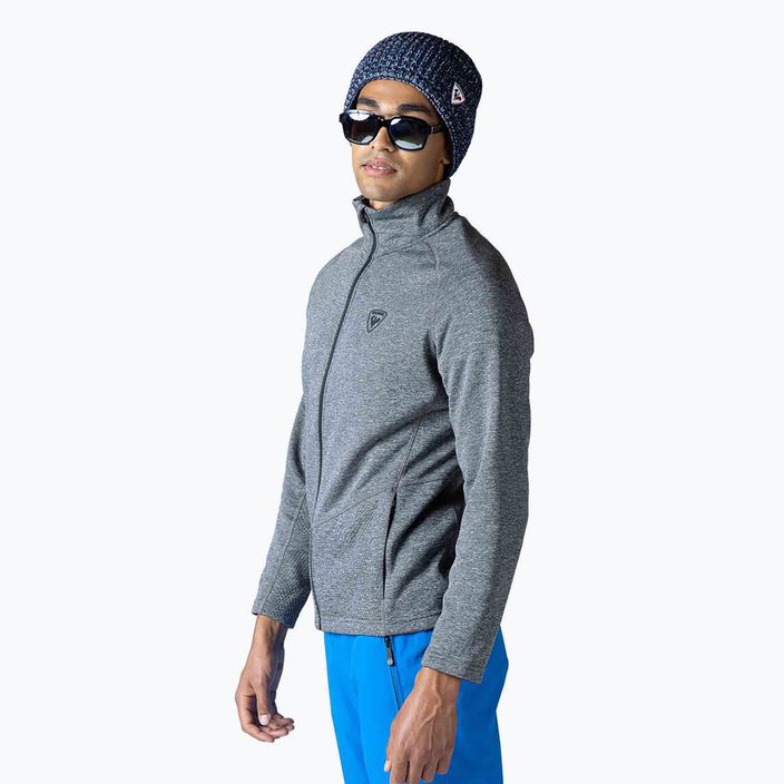 Rossignol Classique Clim Herren-Ski-Sweatshirt heather grey 3