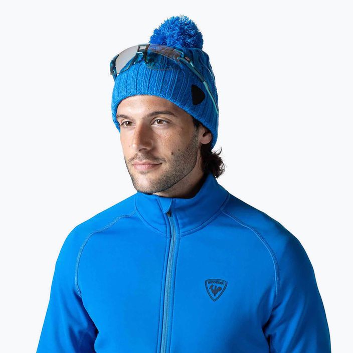 Herren Rossignol Classique Clim Ski-Sweatshirt lazuli blau 5