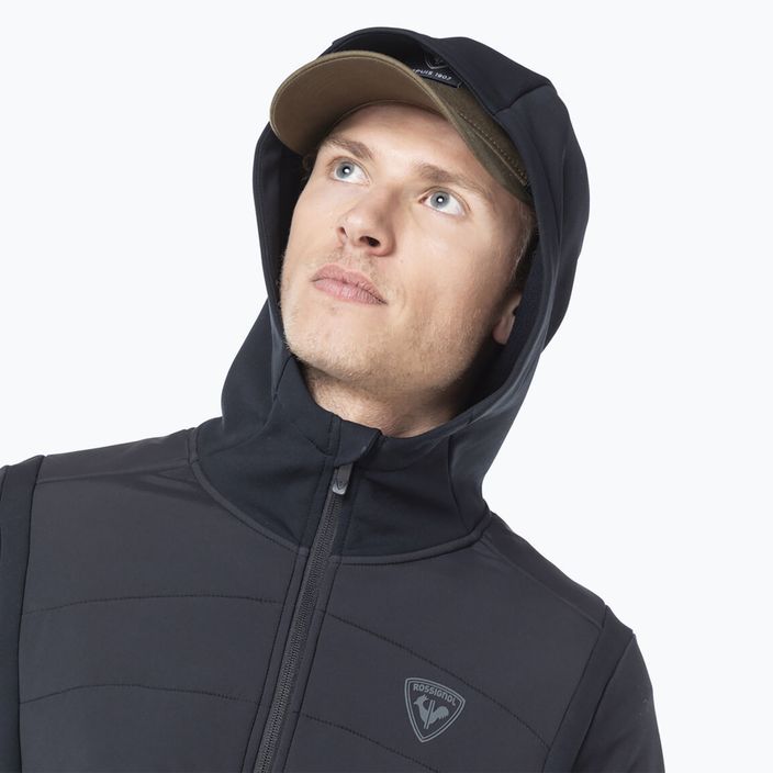 Rossignol Classique Hybrid Clim Herren-Ski-Sweatshirt schwarz 5