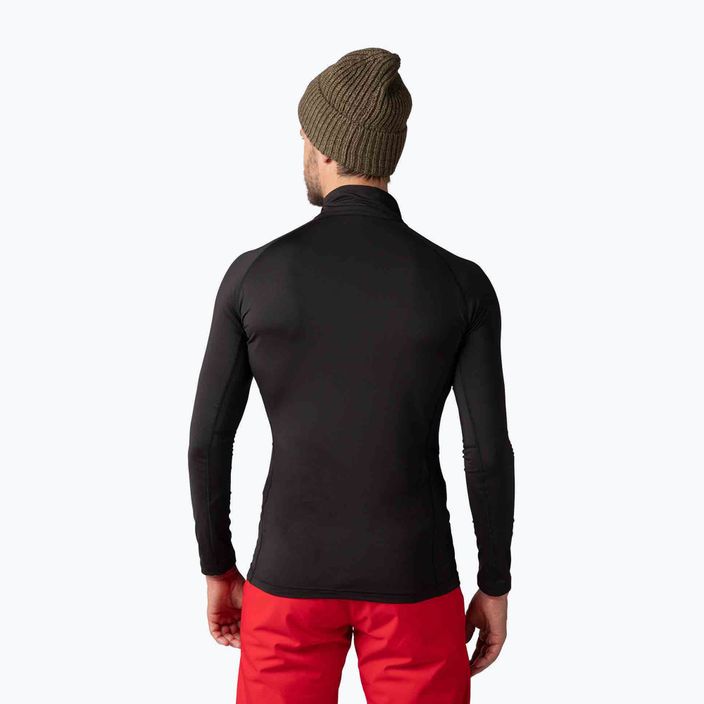 Herren Rossignol Classique 1/2 Zip Thermo-Sweatshirt schwarz 2