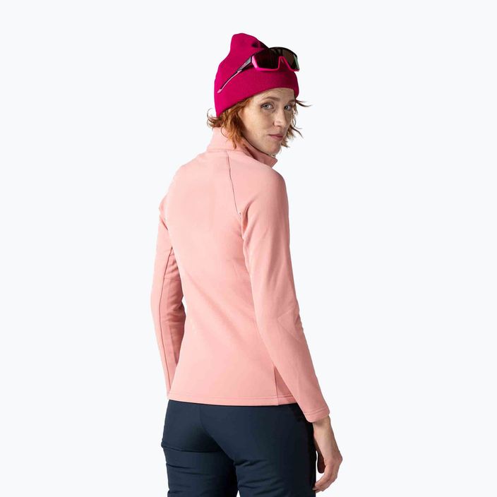 Damen Rossignol Classique Clim Ski-Sweatshirt cooper rosa 2