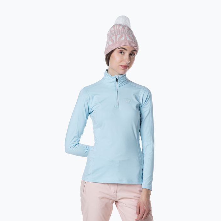 Damen Rossignol Classique 1/2 Zip Gletscher thermische Sweatshirt