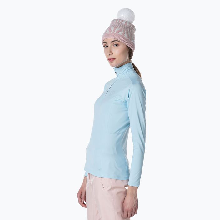 Damen Rossignol Classique 1/2 Zip Gletscher thermische Sweatshirt 4