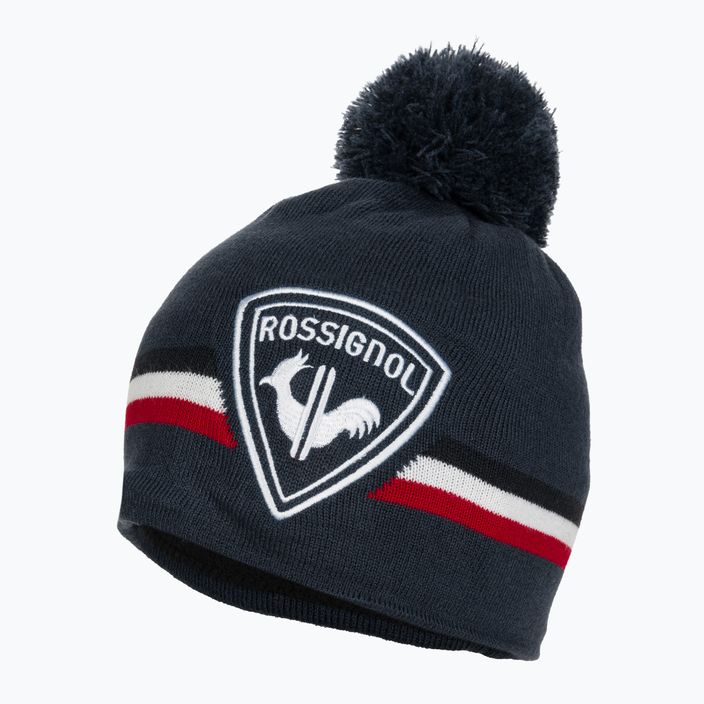 Rossignol Rooster Pompon Herren-Wintermütze dunkel marineblau 3