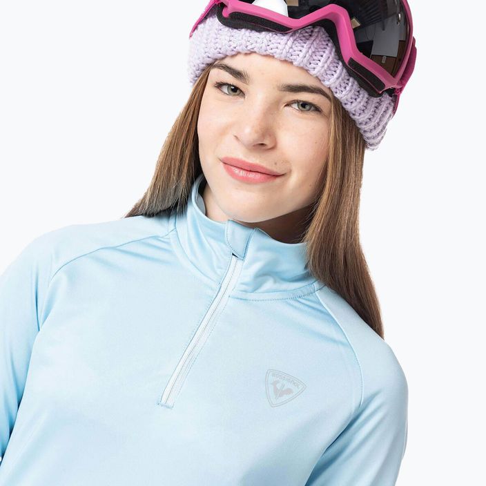 Rossignol Girl Warm Stretch Gletscher Kinder Skisweatshirt 5