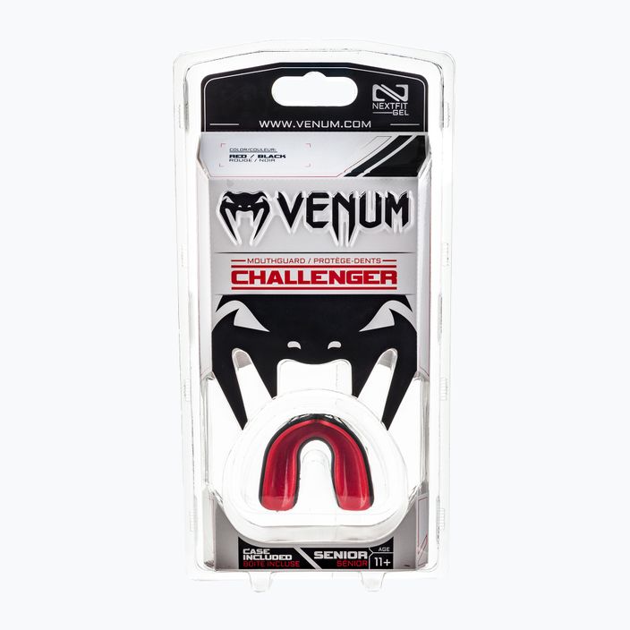 Venum Challenger Einzelkieferprotektor schwarz/rot 0616