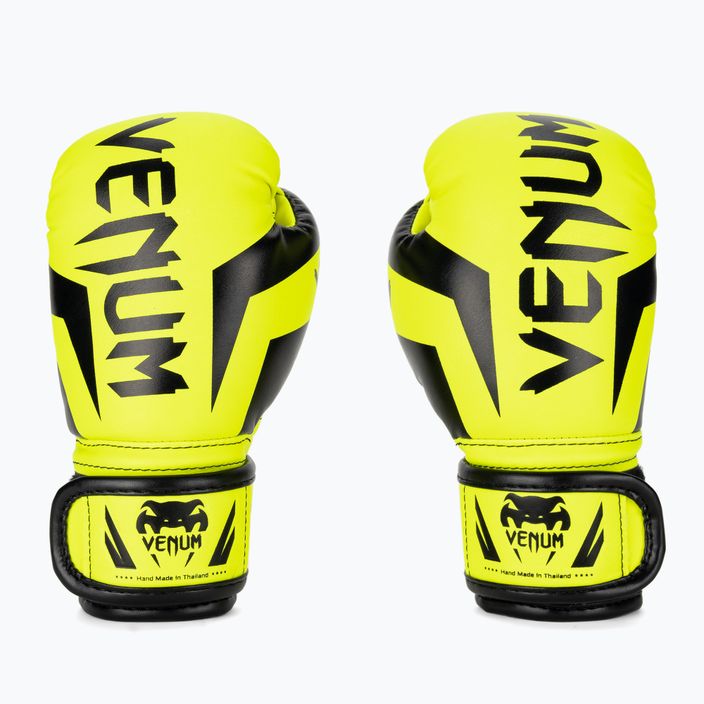 Venum Elite Boxing neo gelb Kinder Boxhandschuhe