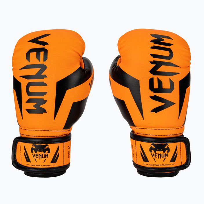 Venum Elite Boxing fluo orange Kinder Boxhandschuhe