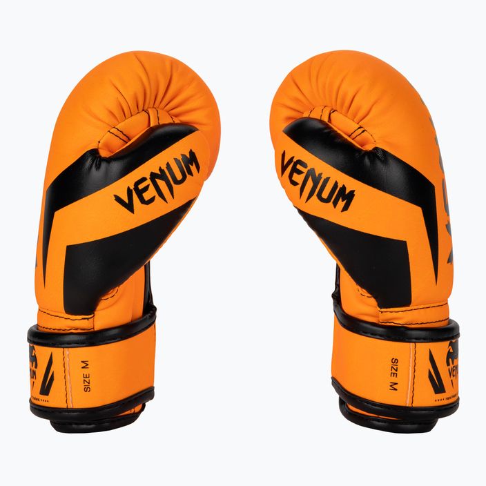 Venum Elite Boxing fluo orange Kinder Boxhandschuhe 3