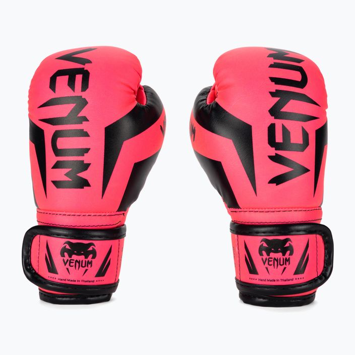 Venum Elite Boxing fluo rosa Kinder Boxhandschuhe