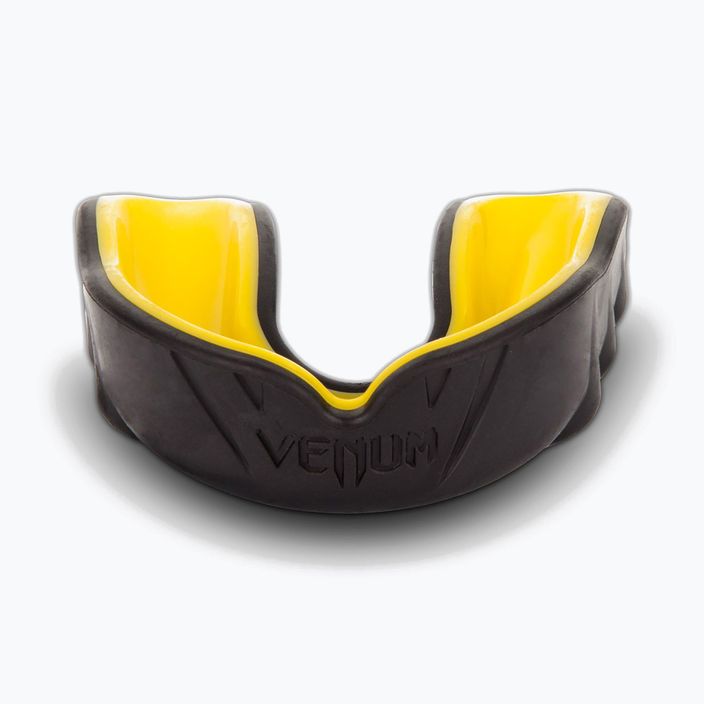 Venum Challenger einzelne Kiefer Protektor schwarz und gelb 0618 3