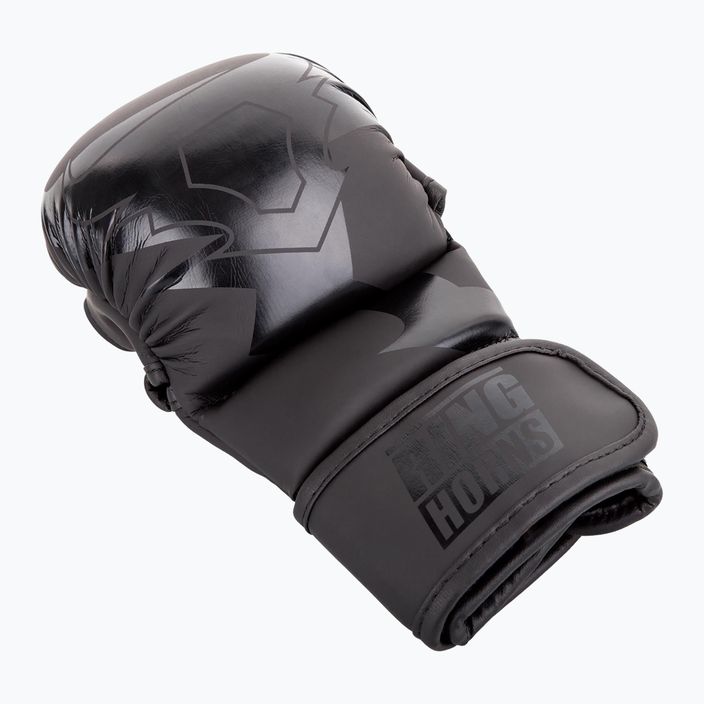 Ringhorns Charger Sparring MMA Handschuhe schwarz/schwarz 7