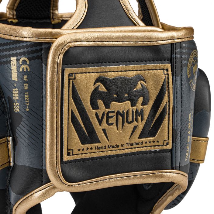 Venum Elite grau-goldener Boxhelm VENUM-1395-535 4
