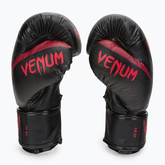 Venum Impact Boxhandschuhe schwarz VENUM-03284-100-10OZ 4