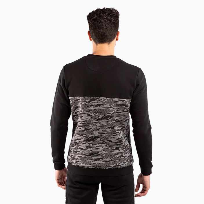 Herren Venum Connect Crewneck Sweatshirt schwarz/dunkel camo 3