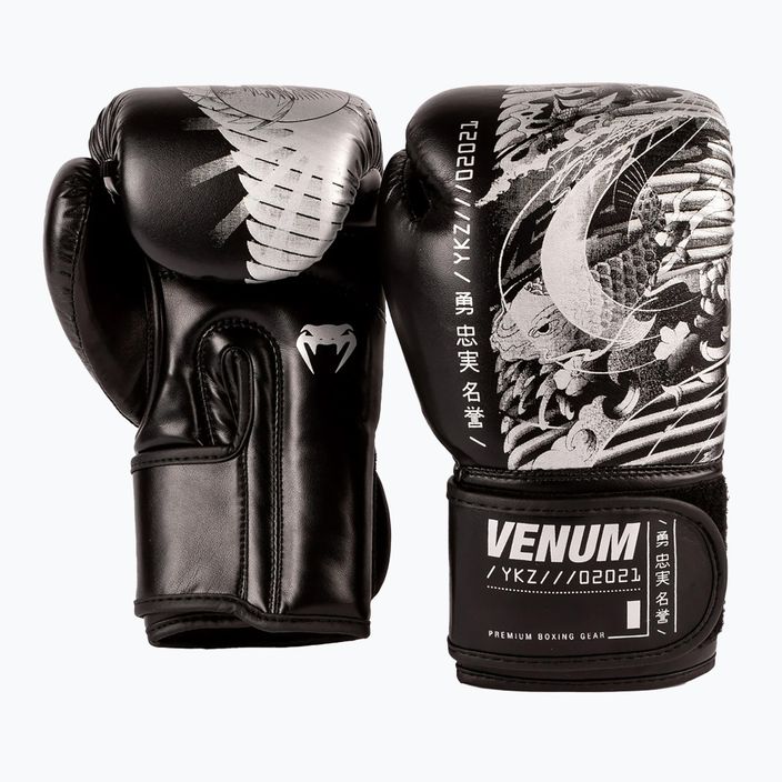 Venum YKZ21 Boxing schwarz/weiss Kinder Boxhandschuhe 5