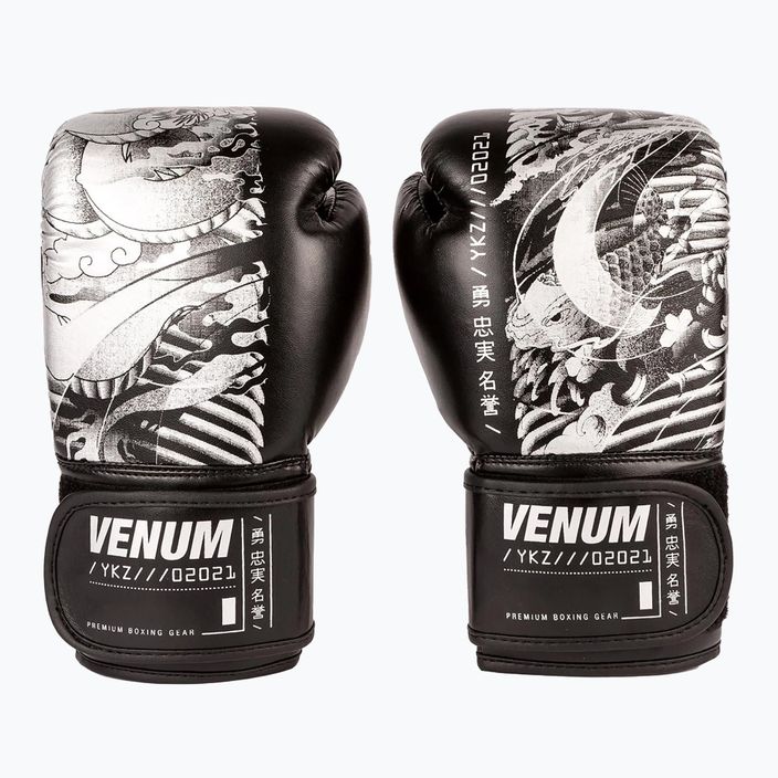 Venum YKZ21 Boxing schwarz/weiss Kinder Boxhandschuhe 6
