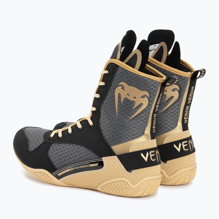 Venum Elite Boxing Stiefel schwarz/beige 3
