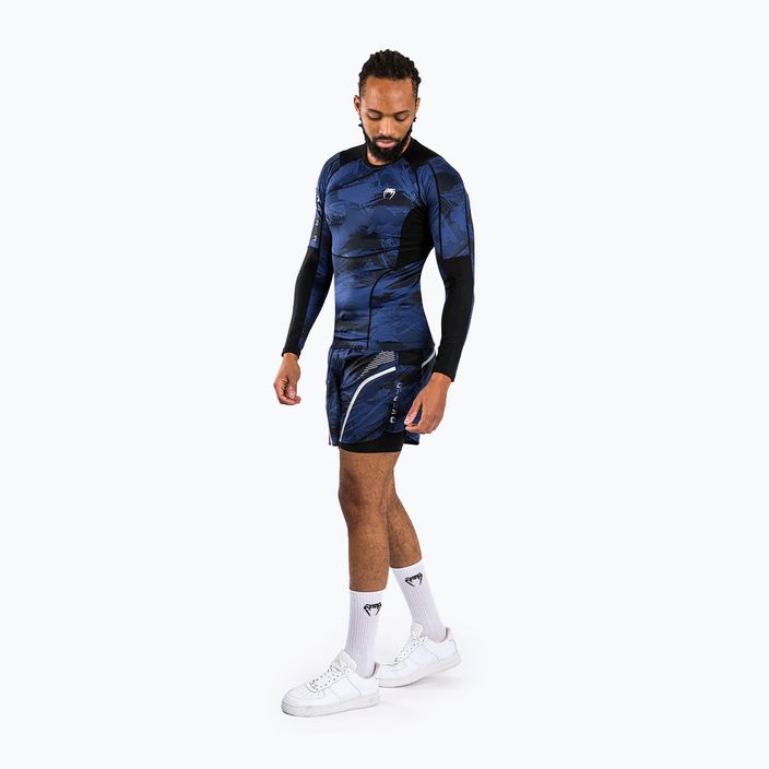 Herren Venum Electron 3.0 Rashguard navy Longsleeve 2