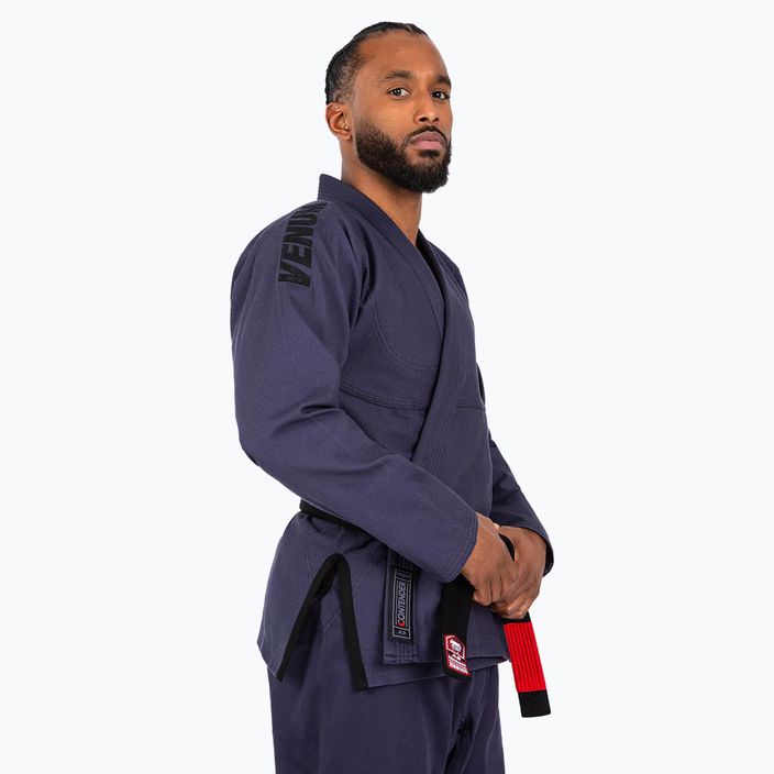 GI für brasilianisches Jiu-Jitsu Venum Contender Evo lavender grey 5