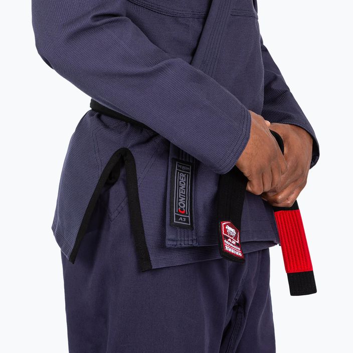 GI für brasilianisches Jiu-Jitsu Venum Contender Evo lavender grey 7