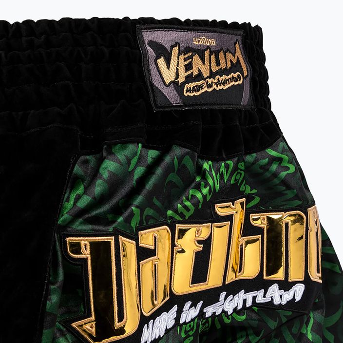 Venum Attack Muay Thai Trainingsshorts schwarz/grün 4