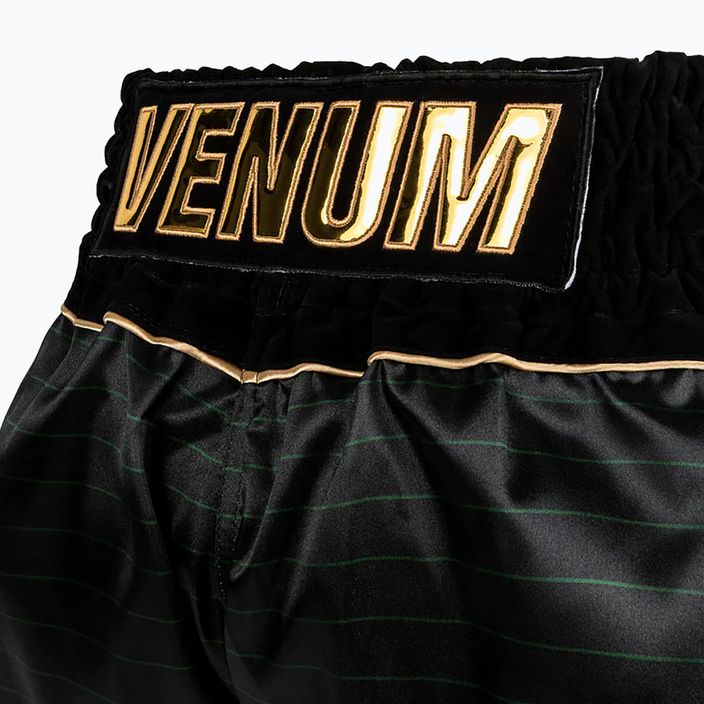 Training Shorts Venum Attack Muay Thai black/green 5