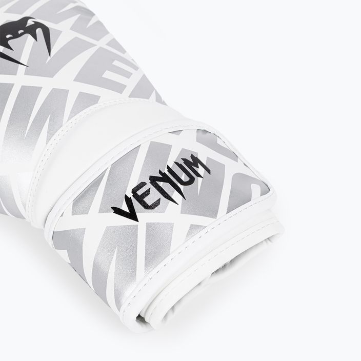 Venum Contender 1.5 XT Boxhandschuhe weiß/silber 6