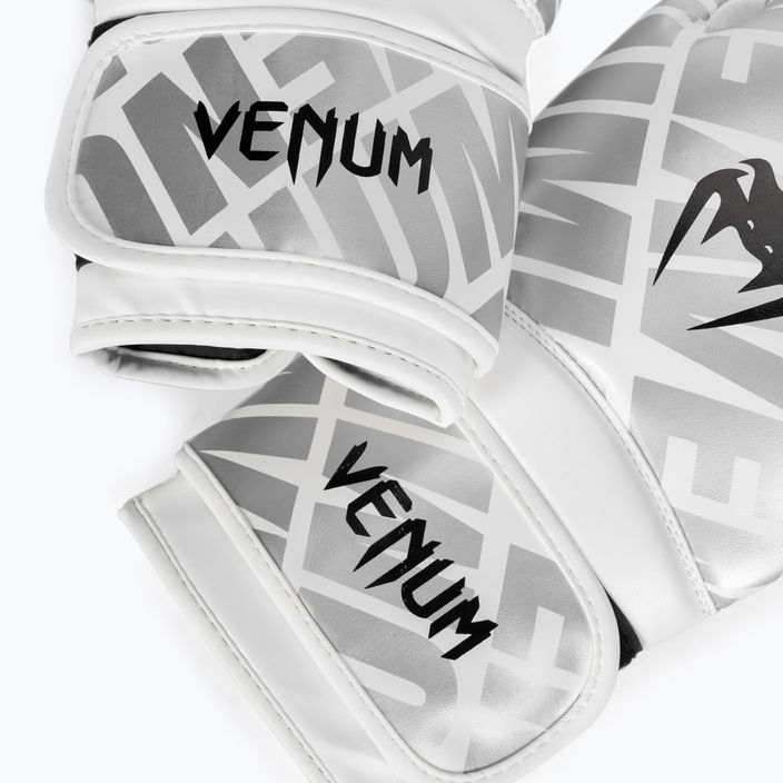 Venum Contender 1.5 XT Boxhandschuhe weiß/silber 4