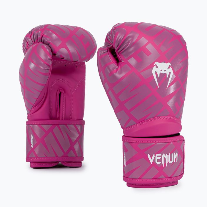 Venum Contender 1.5 XT Boxhandschuhe rosa/weiss 2