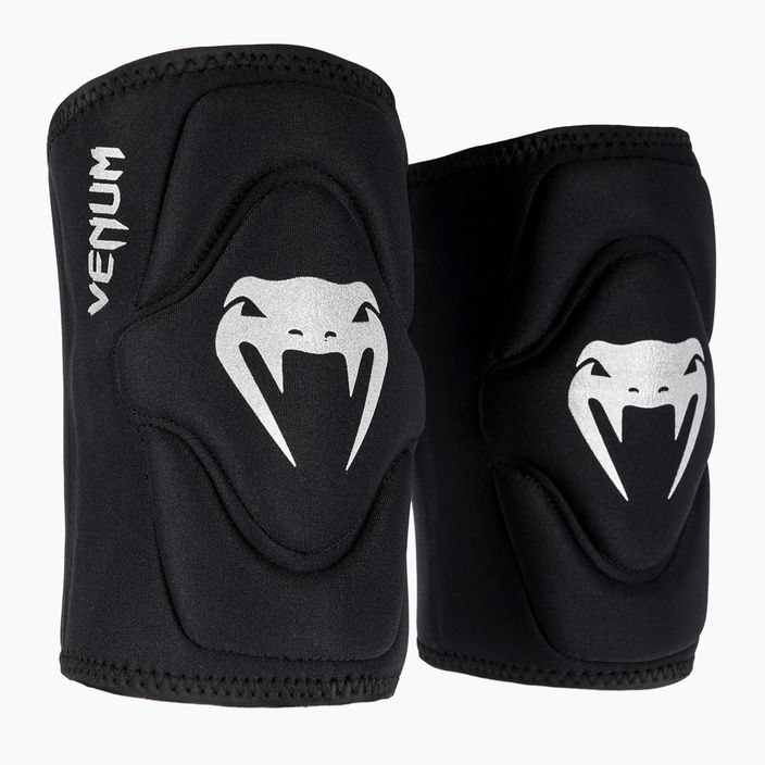 Venum Kontact Knee Pads schwarz/silber 2