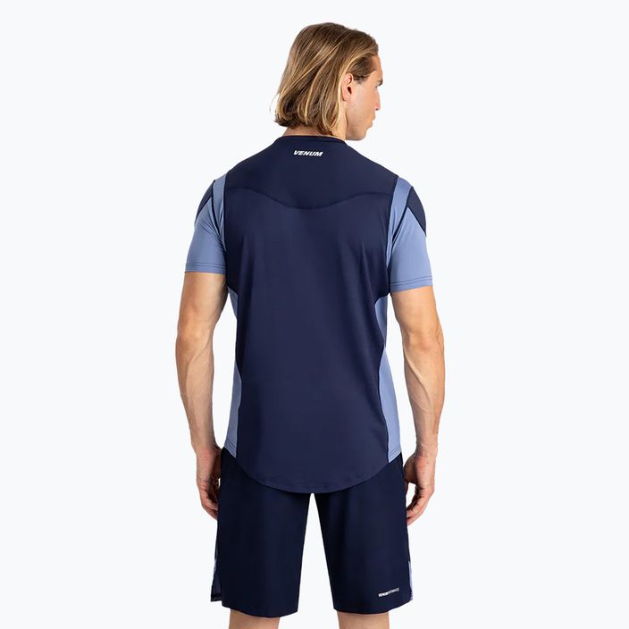 Venum Tempest Dry-Tech Herren Trainingshemd marineblau 3