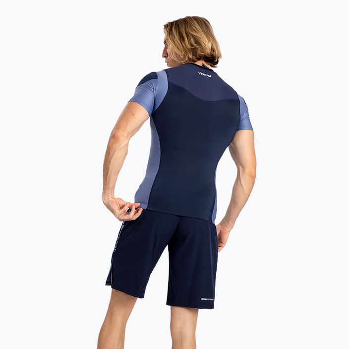 Herren Venum Tempest Rashguard navy blau 3