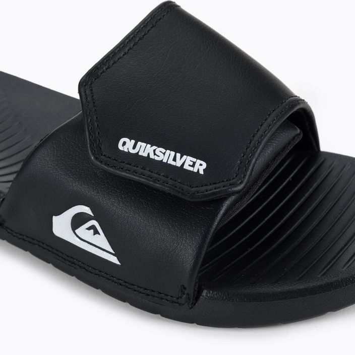 Herren-Flip-Flops Quiksilver Bright Coast Adjust black/white/black 7