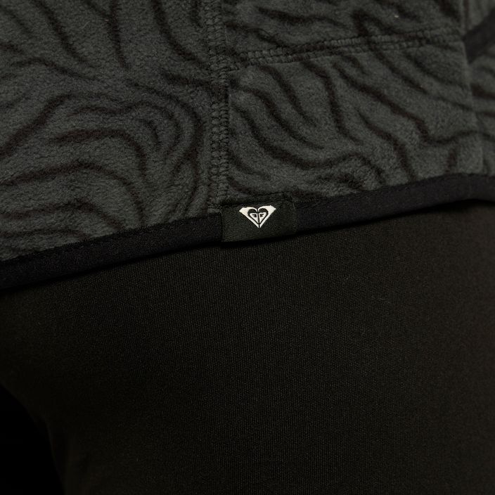 Snowboard-Sweatshirt für Frauen ROXY Cascade 2021 true black zebra print 6