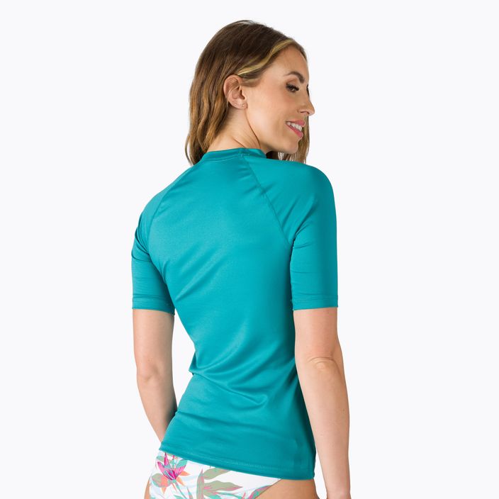 Frauen-T-Shirt zum Schwimmen ROXY Poolday Momentum 2021 blue 3