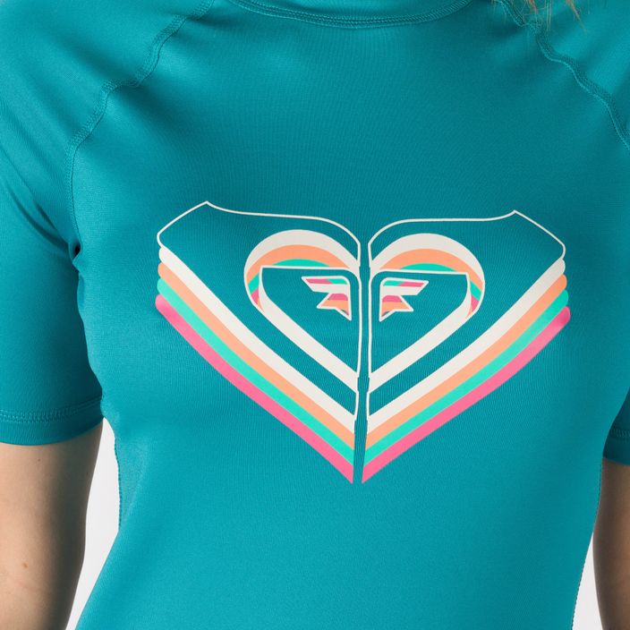Frauen-T-Shirt zum Schwimmen ROXY Poolday Momentum 2021 blue 4