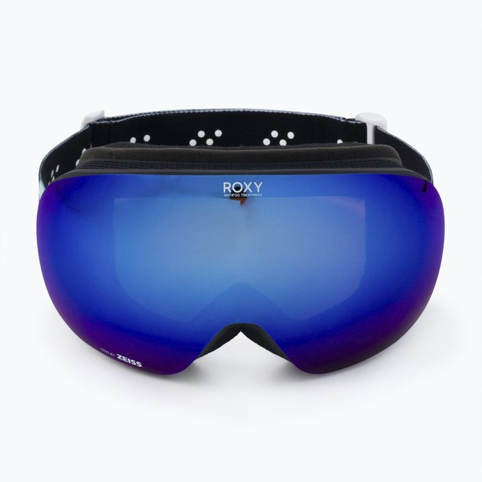 Snowboardbrille für Frauen ROXY Popscreen Cluxe J 2021 true black akio/sonar ml revo blue 2