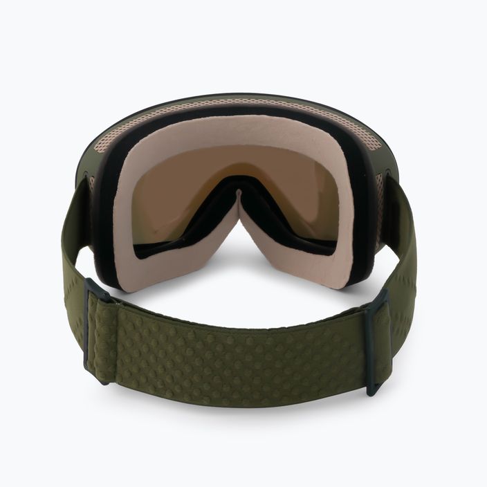 Snowboardbrille für Frauen ROXY Popscreen Cluxe J 2021 burnt olive/sonar ml revo red 3