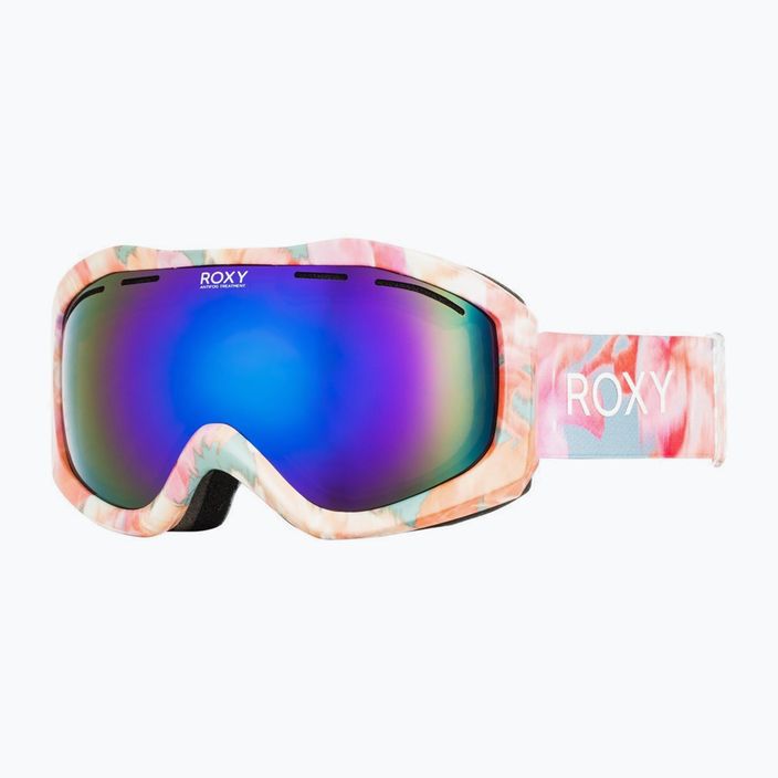 Snowboardbrille für Frauen ROXY Sunset ART J 2021 stone blue jorja / amber rose ml blue 5