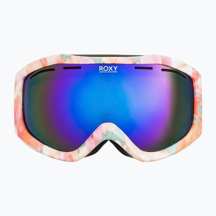 Snowboardbrille für Frauen ROXY Sunset ART J 2021 stone blue jorja / amber rose ml blue 6