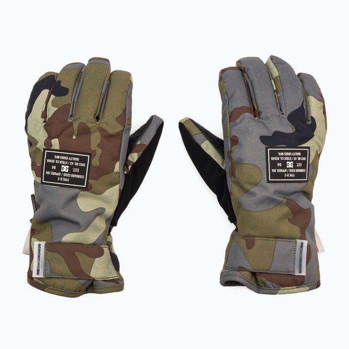 Snowboard-Handschuhe für Männer DC Franchise woodland/camo/castlerock 3