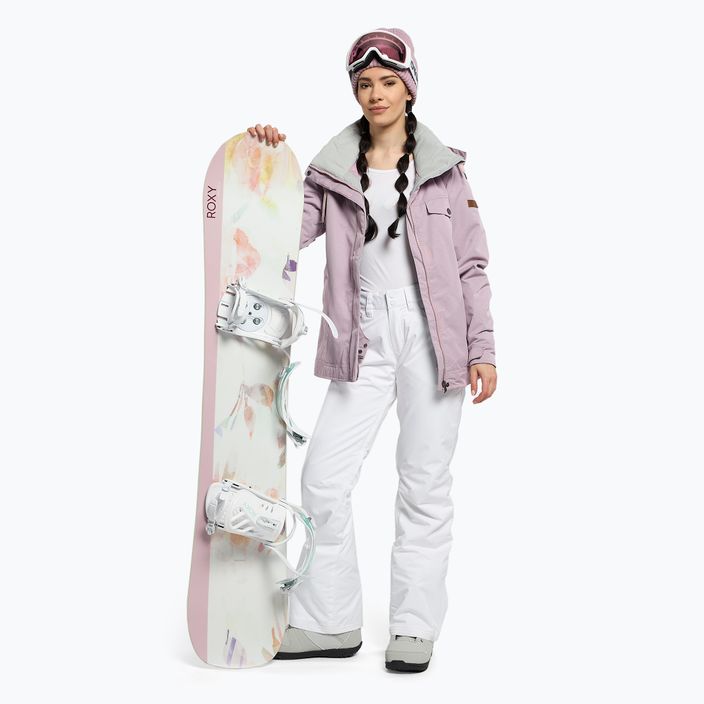 Snowboardjacke für Frauen ROXY Billie 2021 pink 2