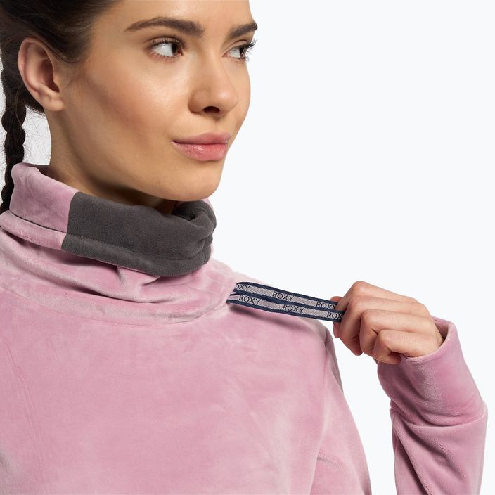 Snowboard-Sweatshirt für Frauen ROXY Deltine 2021 dawn pink 6